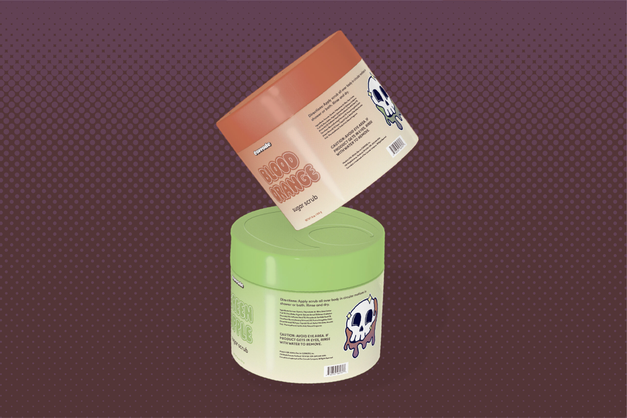 Corrode Label Mockup